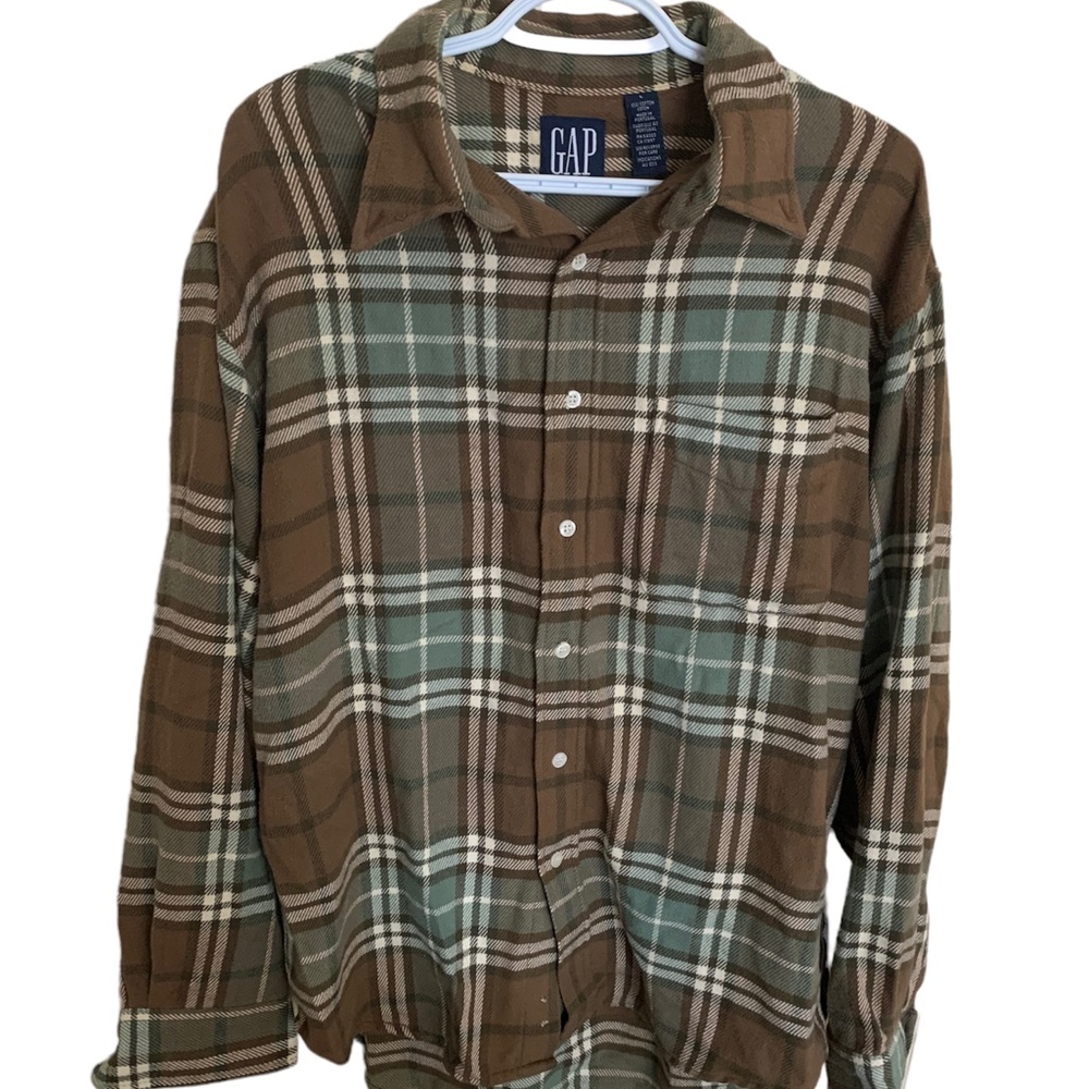 Mens Gap Cotton Button Down Sweater